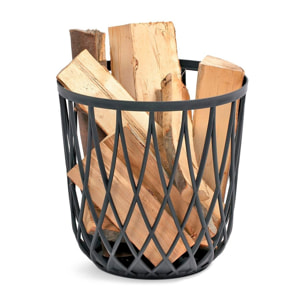 Cesta multifuncional 35l prosperplast uniqubo de plastico en color piedra gris 39 (largo) x 39 (ancho) x 40 (alto) cm