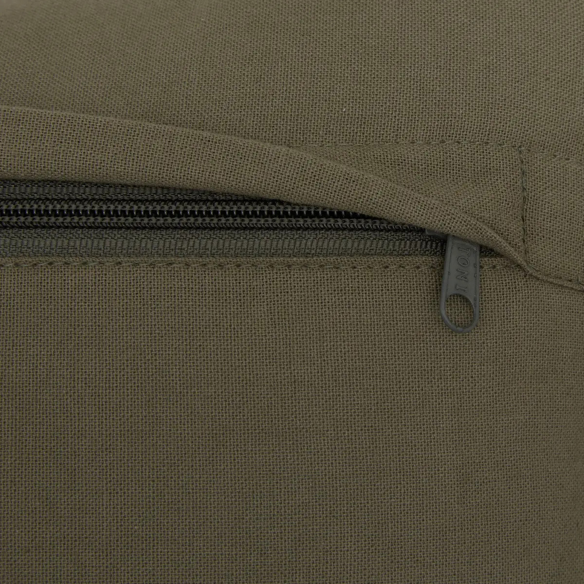 Coussin Groove 40x40cm rayé vert
