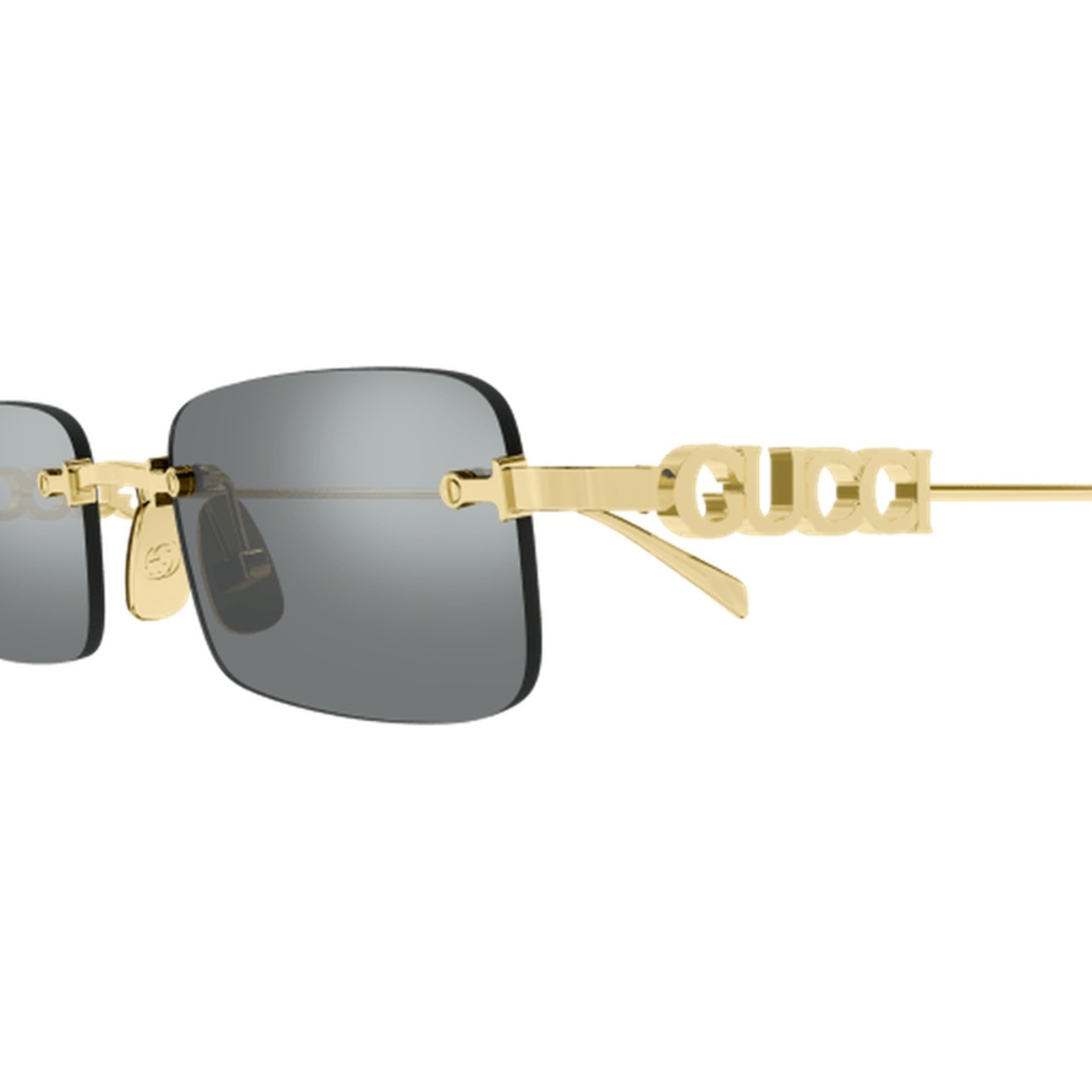 Gafas de Sol Gucci GG1808S-003 de Metal Hombre 52 mm