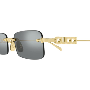 Gafas de Sol Gucci GG1808S-003 de Metal Hombre 52 mm