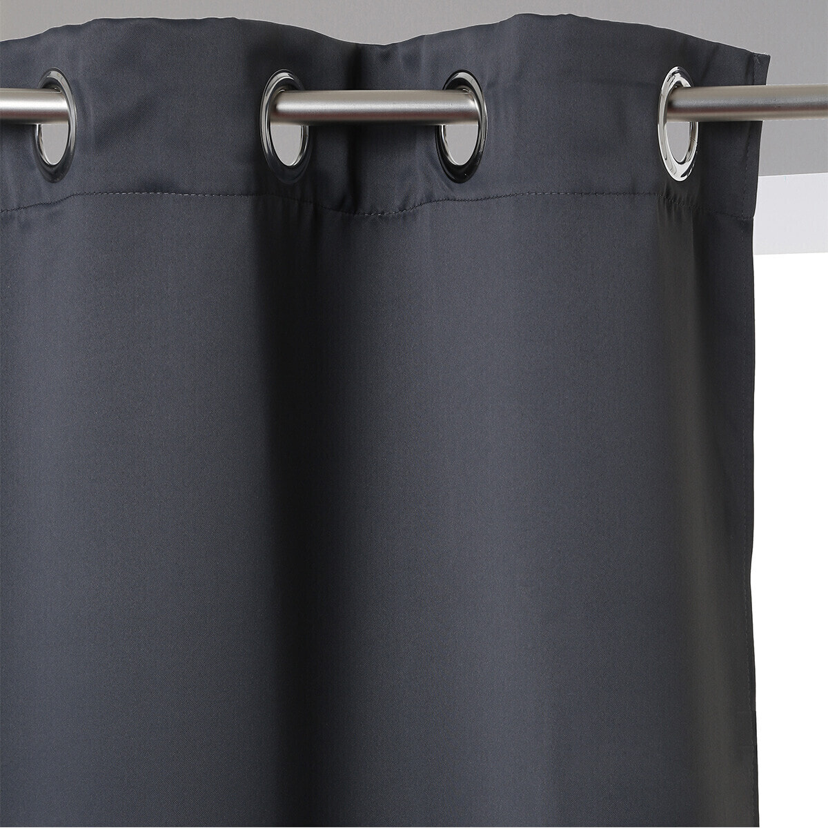 Rideau occultant gris ardoise 140x260cm