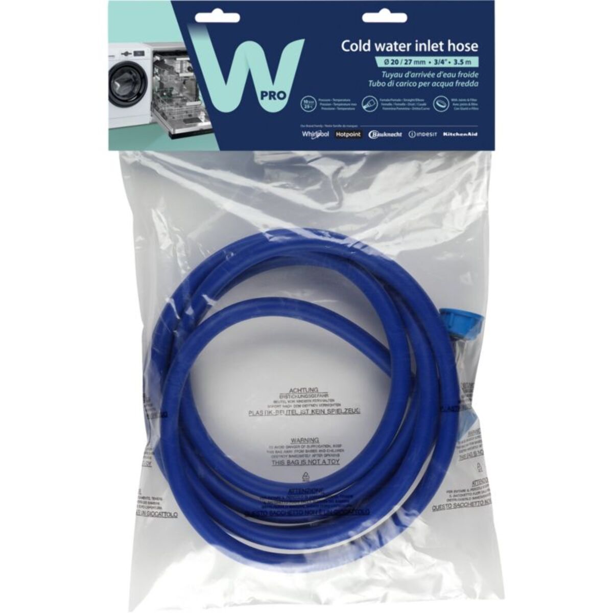 Tuyau d'alimentation d'eau WPRO arrivée d'eau TAF358