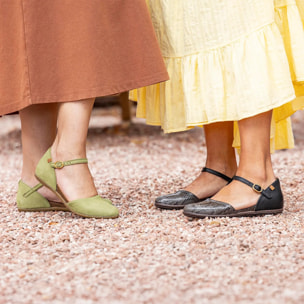 Sandalias ND54 SOFT NAPPA CUERO/STELLA color Cuero