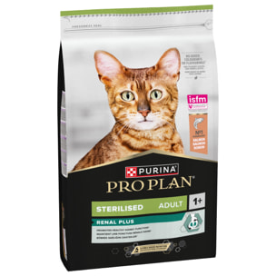PURINA PRO PLAN Sterilised Adult 1+ RENAL PLUS Riche en Saumon