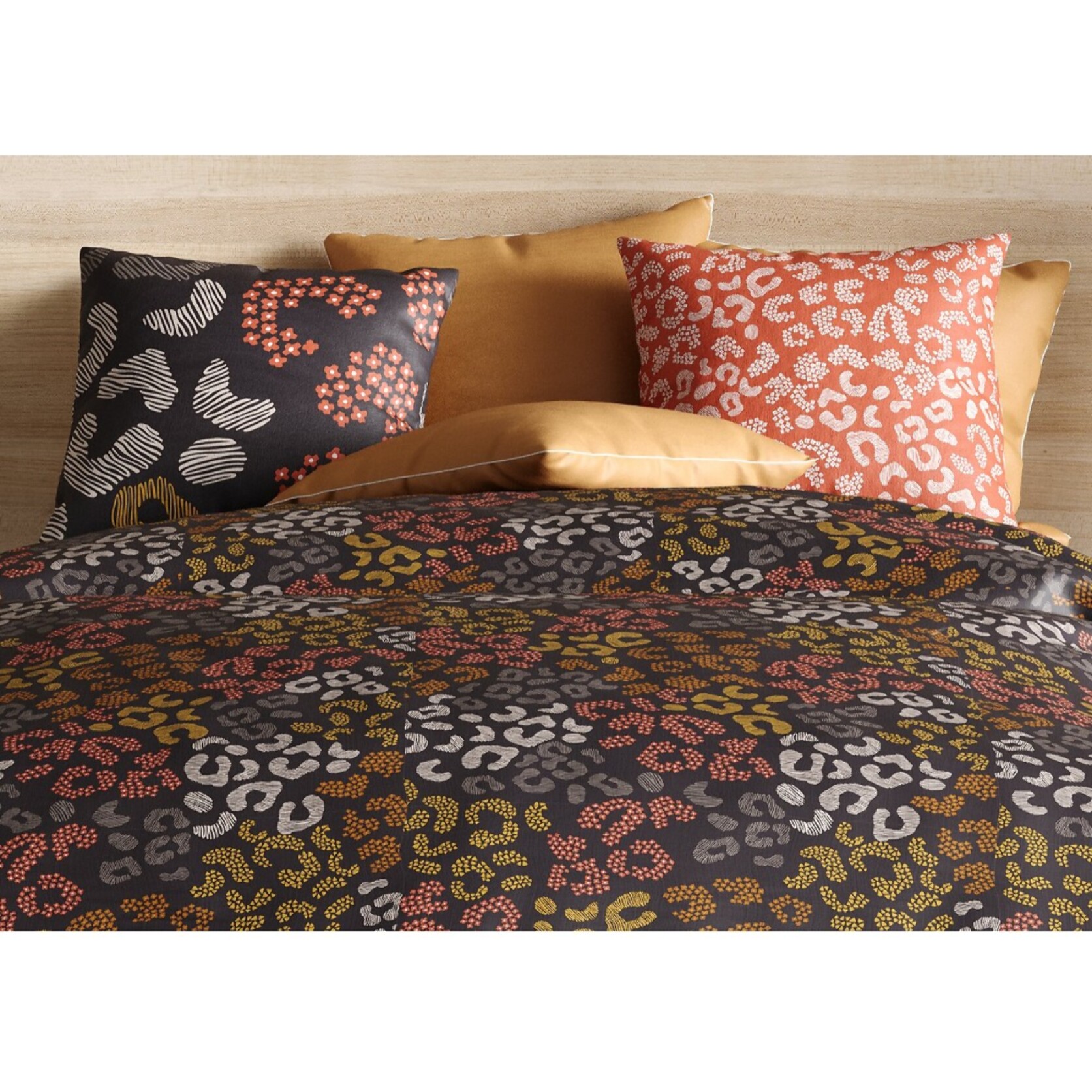 Parure de couette 3pcs en coton Onalia
