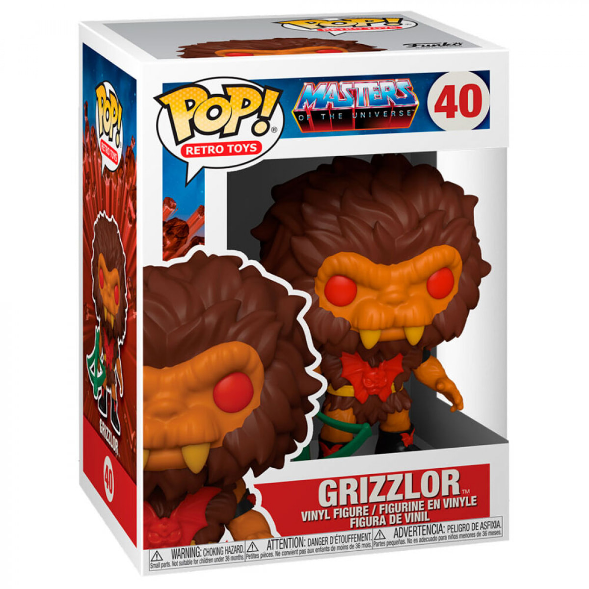 Pop Figura Masters Of The Universe Grizzlor Funko