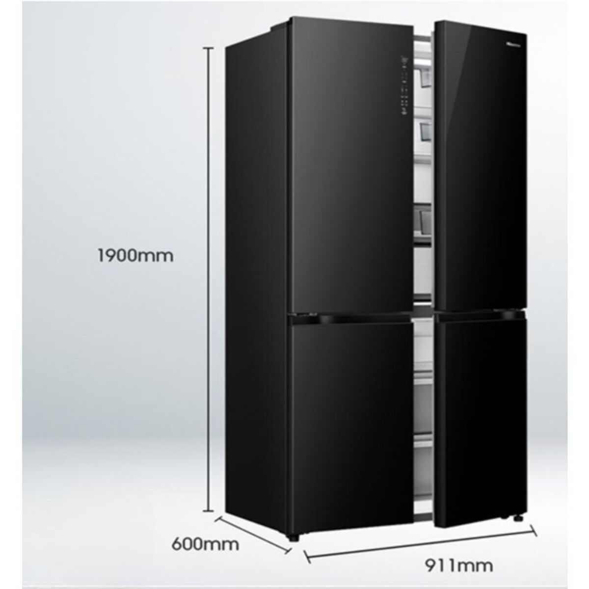 Réfrigérateur multi portes HISENSE RQ768N4GBE freshfit