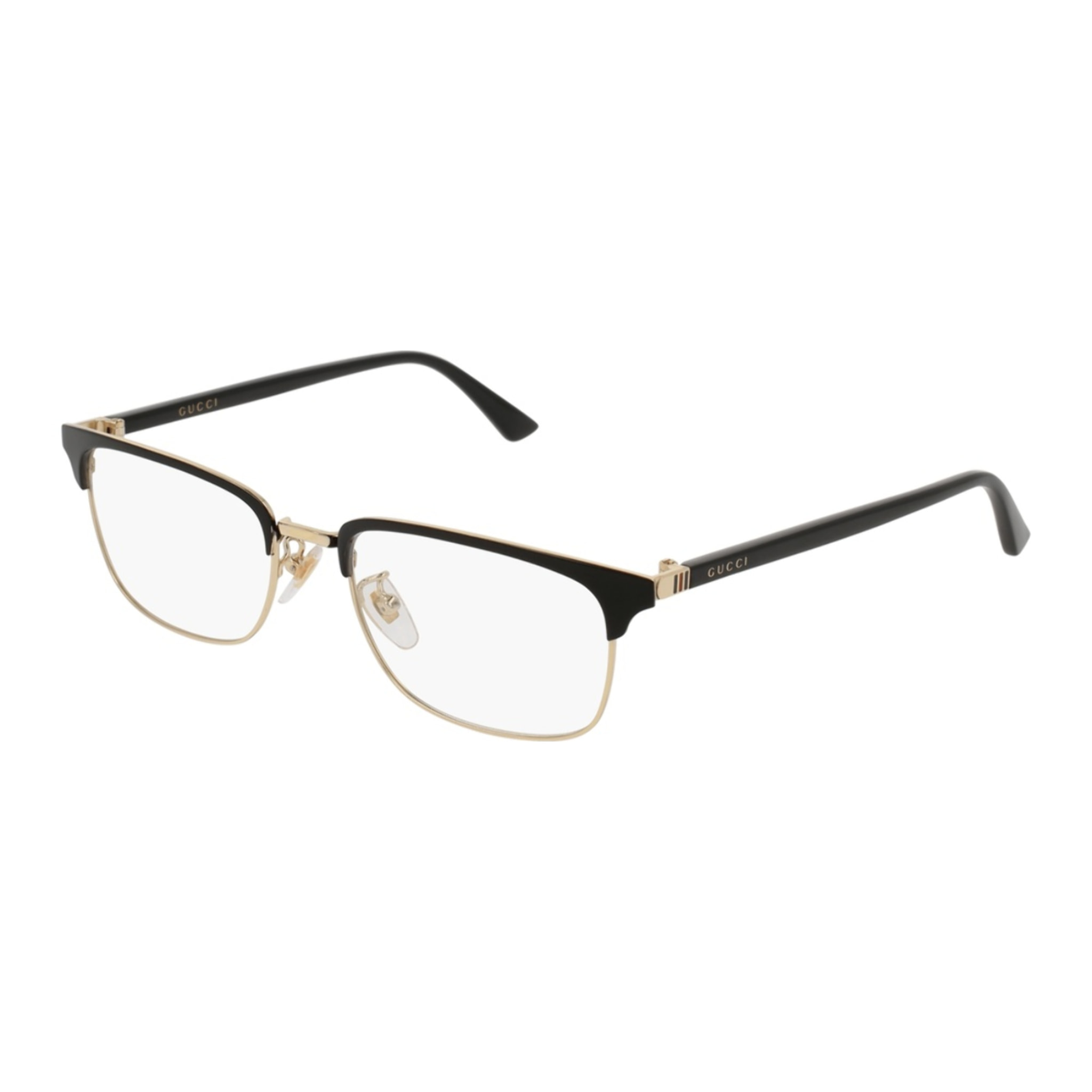 Gafas de Vista Gucci GG0131O-001 de Metal Hombre 53 mm