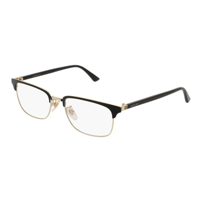 Gafas de Vista Gucci GG0131O-001 de Metal Hombre 53 mm