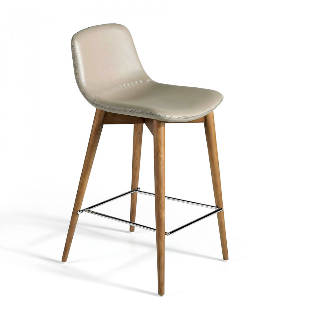 Taburete Angel Cerda de tela 52x45x93cm
