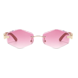 Gafas de Sol Feler 1819-5 Polarizadas de Madera Unisex 57 mm