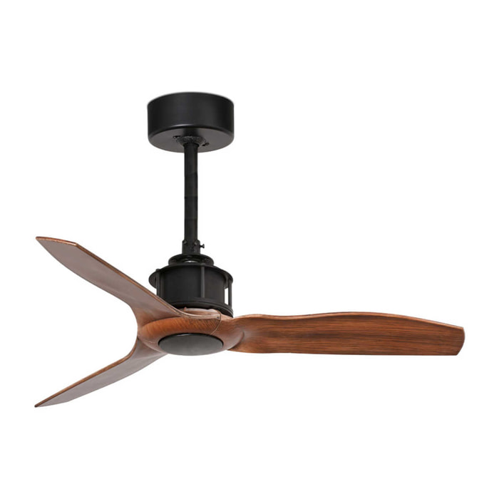 JUST FAN XS Ventilateur noir/bois 81cm