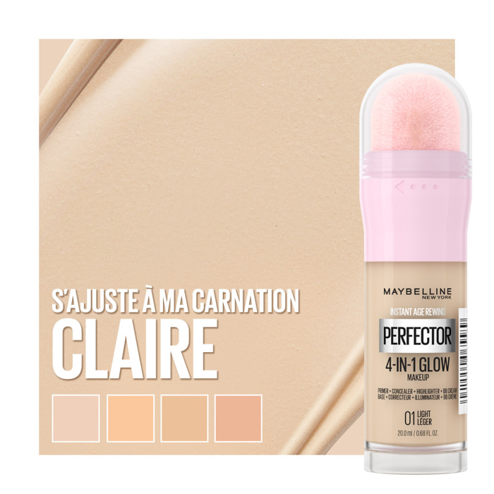 Maybelline New York INSTANT GLOW PERFECTOR Perfecteur de teint 01 LIGHT 20 MLT