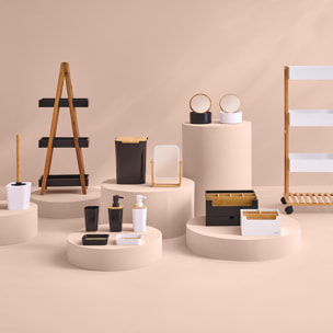 Boîte de rangement avec miroir Blanc Naturéo