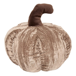 Coussin citrouille Automne rond 22x22cm
