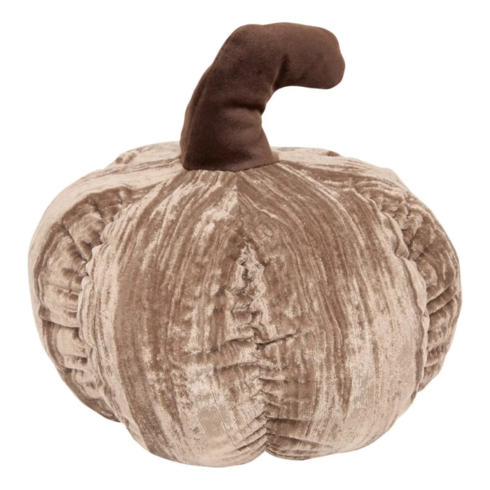 Coussin citrouille Automne rond 22x22cm
