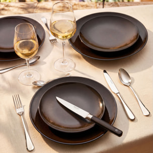 Dunes - Cubertería de 86 piezas