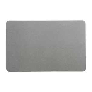 TAPIS DE BAIN DIATOMITE GRIS MOYEN 60X39CM MSV