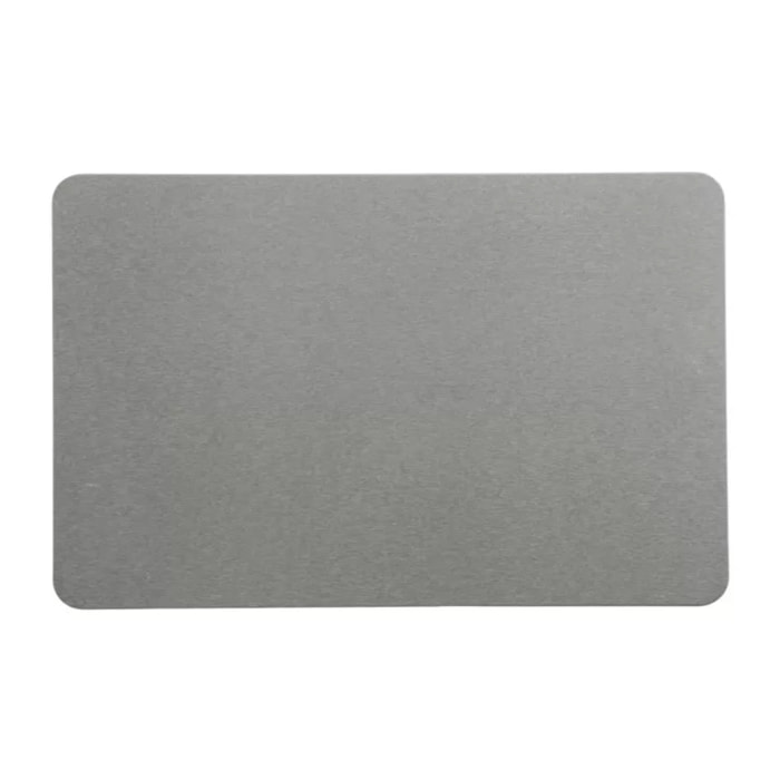 TAPIS DE BAIN DIATOMITE GRIS MOYEN 60X39CM MSV