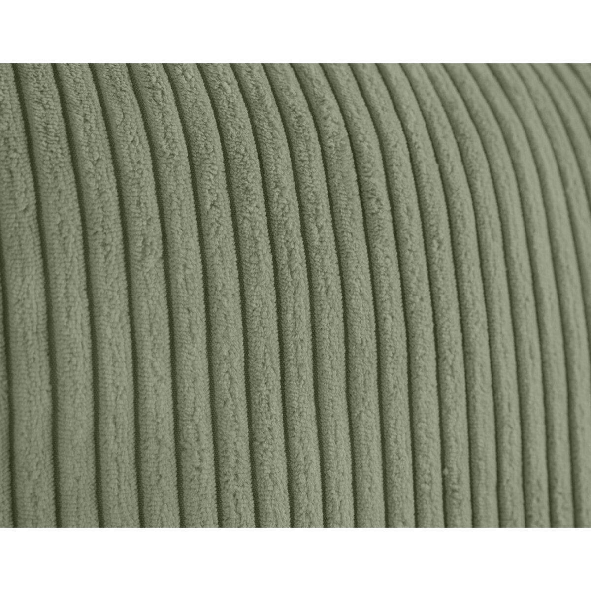 Charlie - fauteuil - pieds hauts - en velours côtelé - Vert sauge