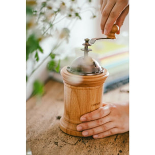 Moulin HARIO manuel en bois naturel 40g