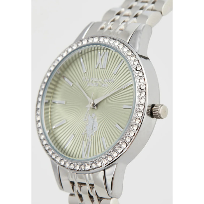 Orologio U.S. Polo Assn. In metallo e acciaio