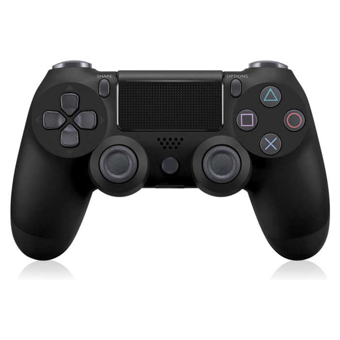 Controller wireless con vibrazione compatibile con PS4. Funzioni complete.