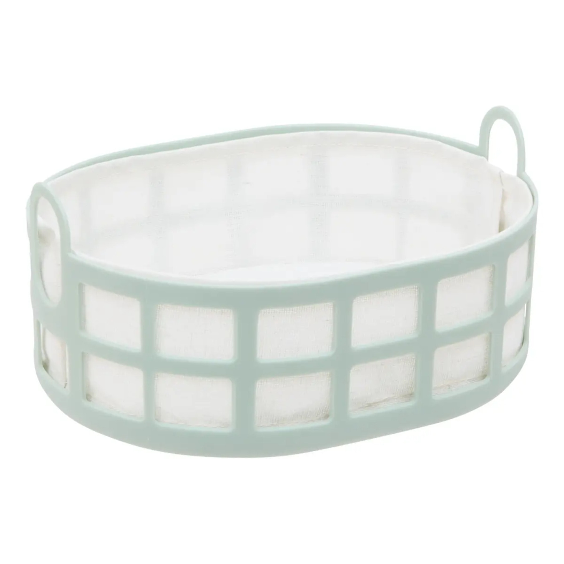 Corbeille à pain Poly ovale L.24cm vert