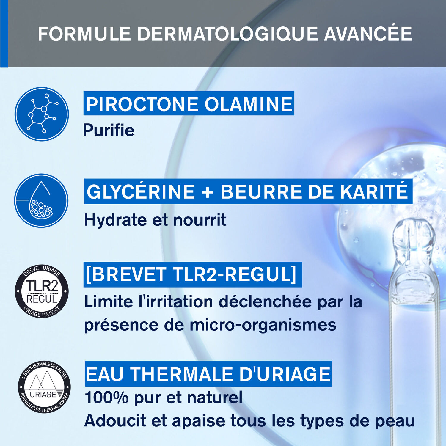 DS - Émulsion Apaisante Régulatrice - Diminue Les Squames & Purifie 40 ml
