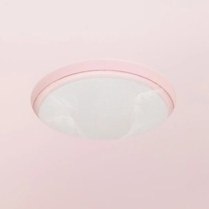Table enfant "Ally" rose 51x51x40cm