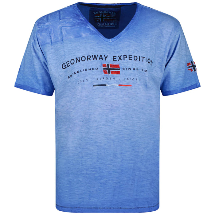 T-Shirt Geographical Norway Jiwash Uomo