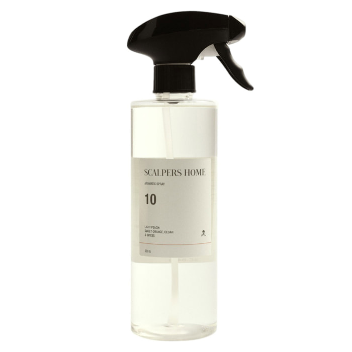 Difusor spray de 500ml aroma light peach scalpers
