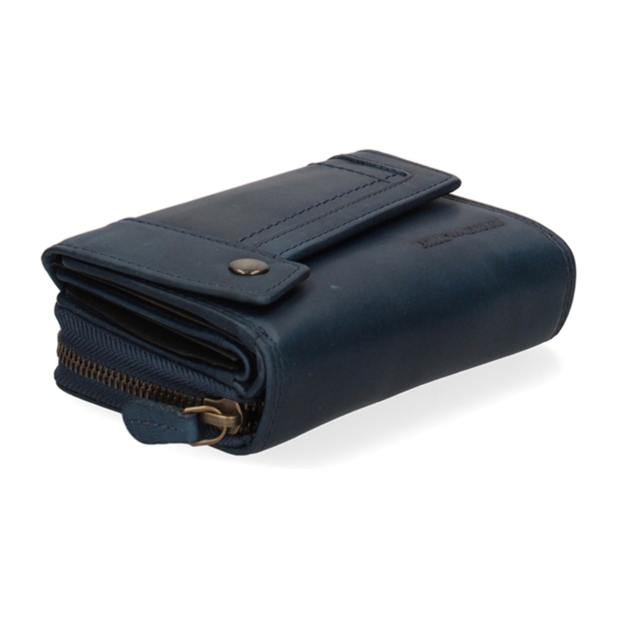 Portafoglio uomo in vera pelle - Modello False - Casual - 14.0 x 9.5 x 4.0 cm