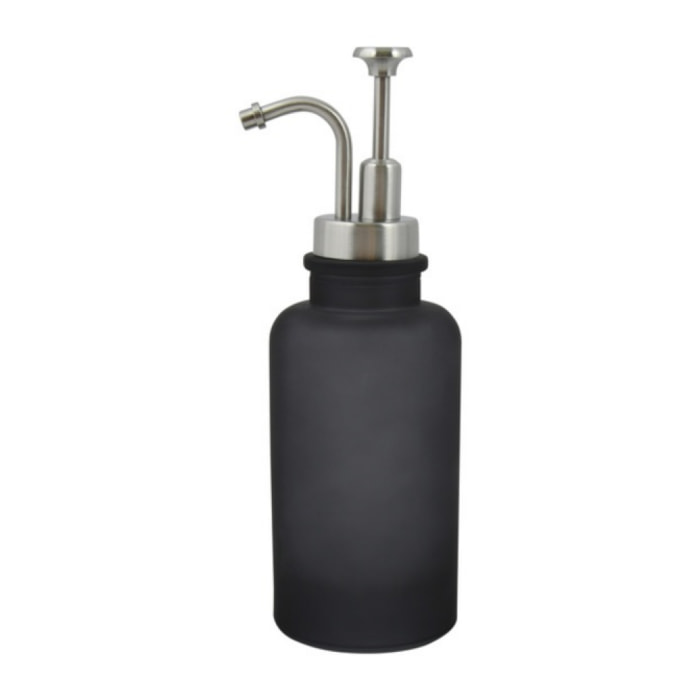 Distributeur de savon Verre YOKO Misty Gris Spirella