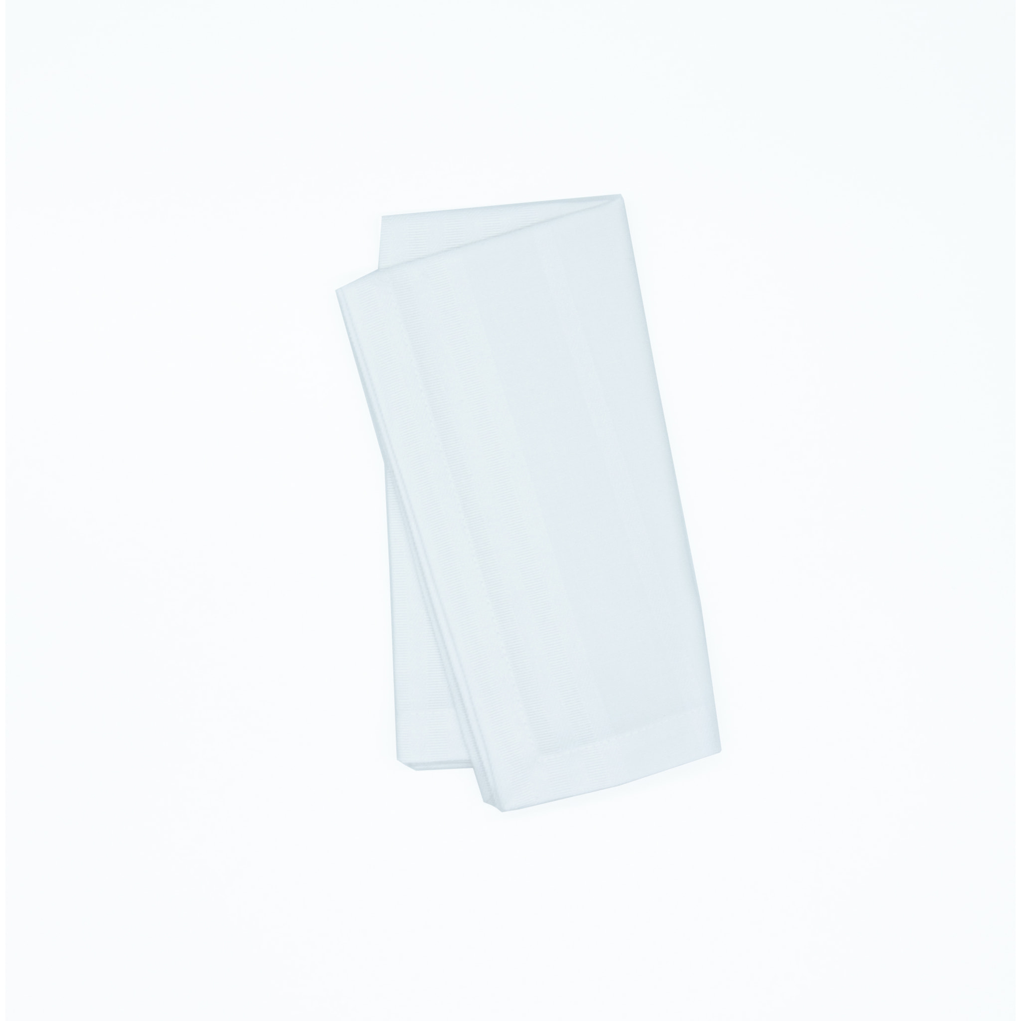 Lot de 6 serviettes de table ARLEQUIN Blanc