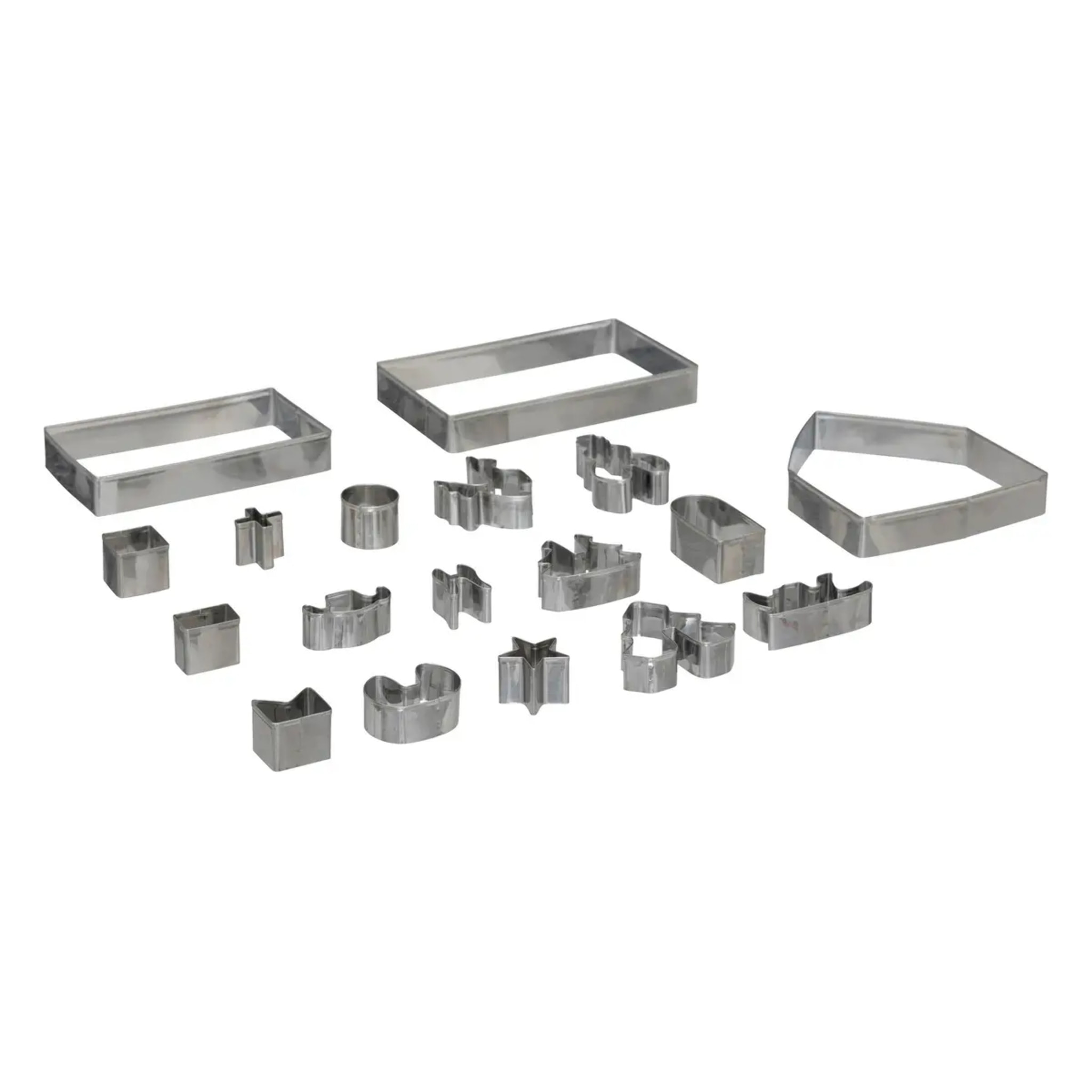 Emporte-pièces maison Noël 18 pièces acier inoxydable