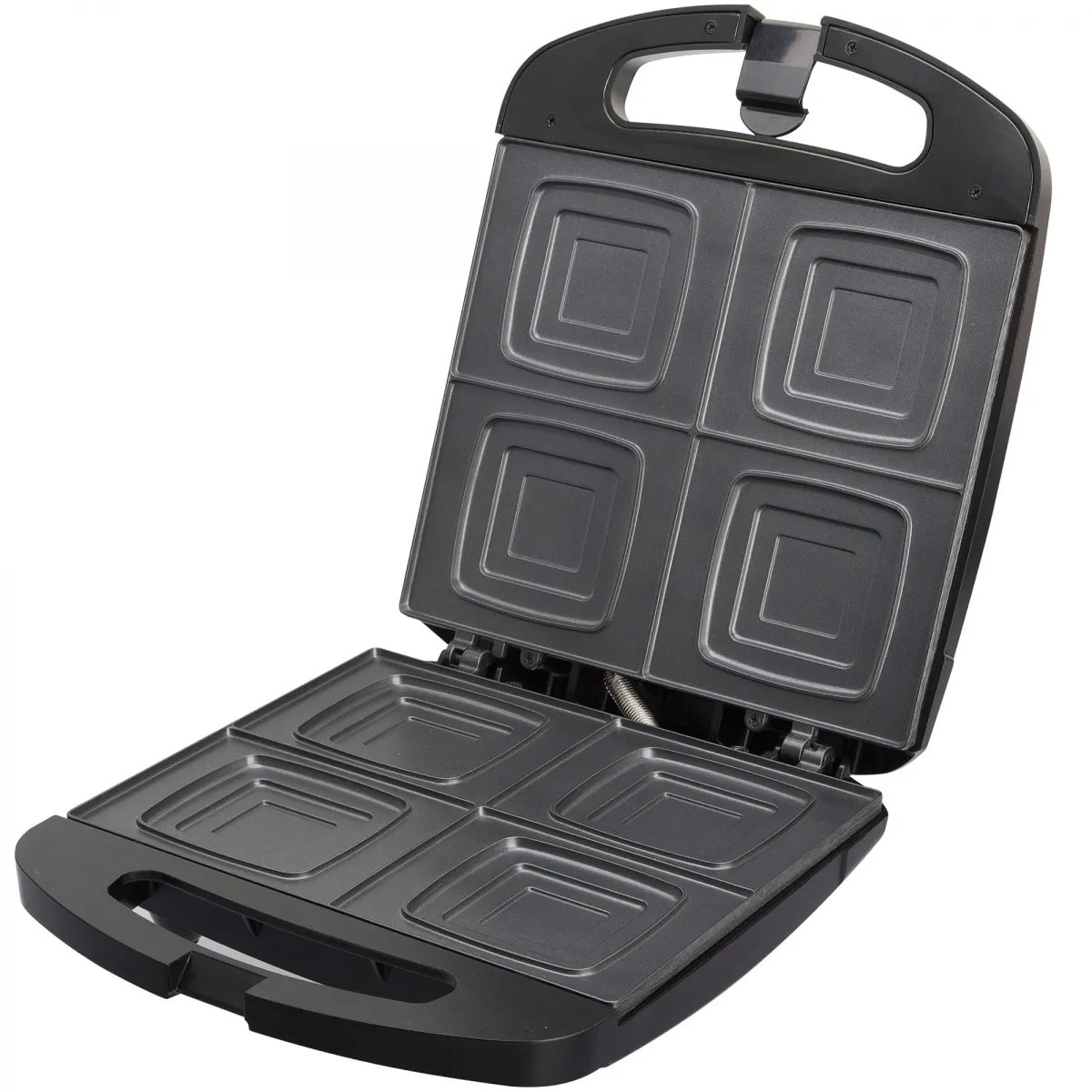 Sandwichera JATA SW546 para 4 sándiwches. Placas antiadherentes. Fácil limpieza