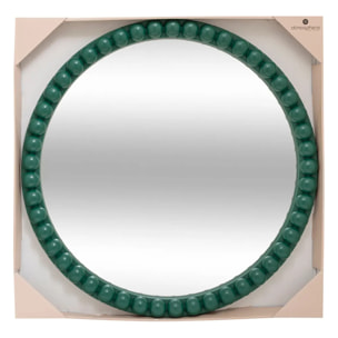 Miroir "Mala" vert D60cm
