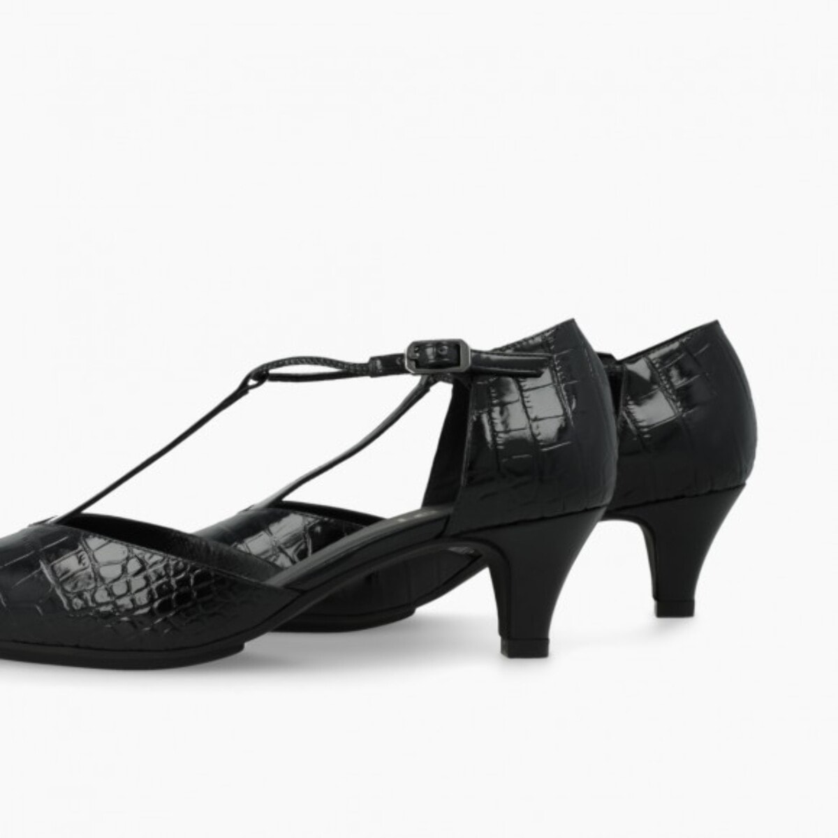 ZAPATOS DE SALÓN NEGROS CHURR