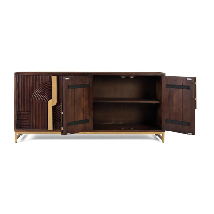 BUFFET - COMMODE DE VAISSELLE 80x175x42