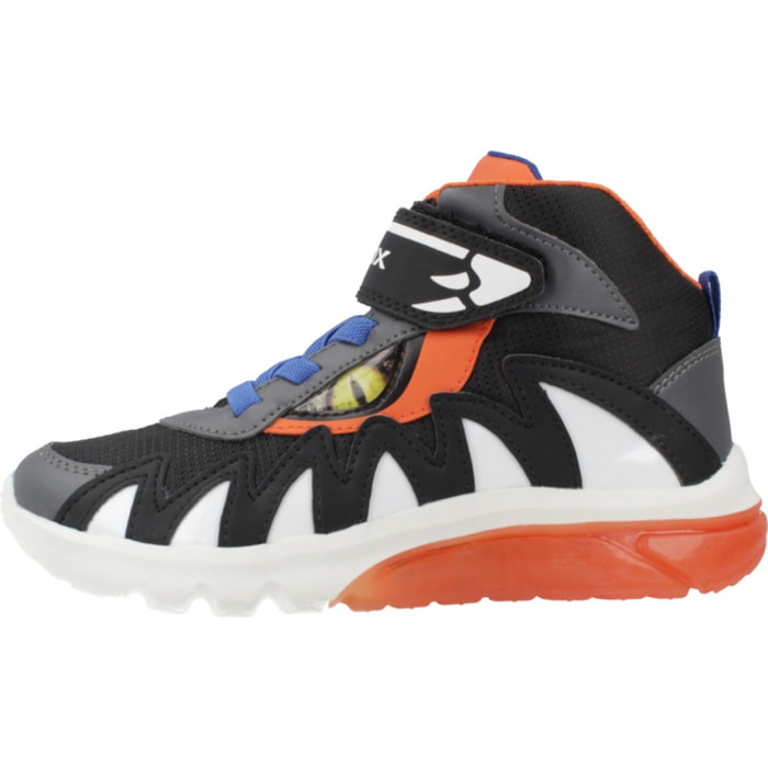 Zapatillas Niño de la marca GEOX  modelo J CIBERDRON BOY NEGRO