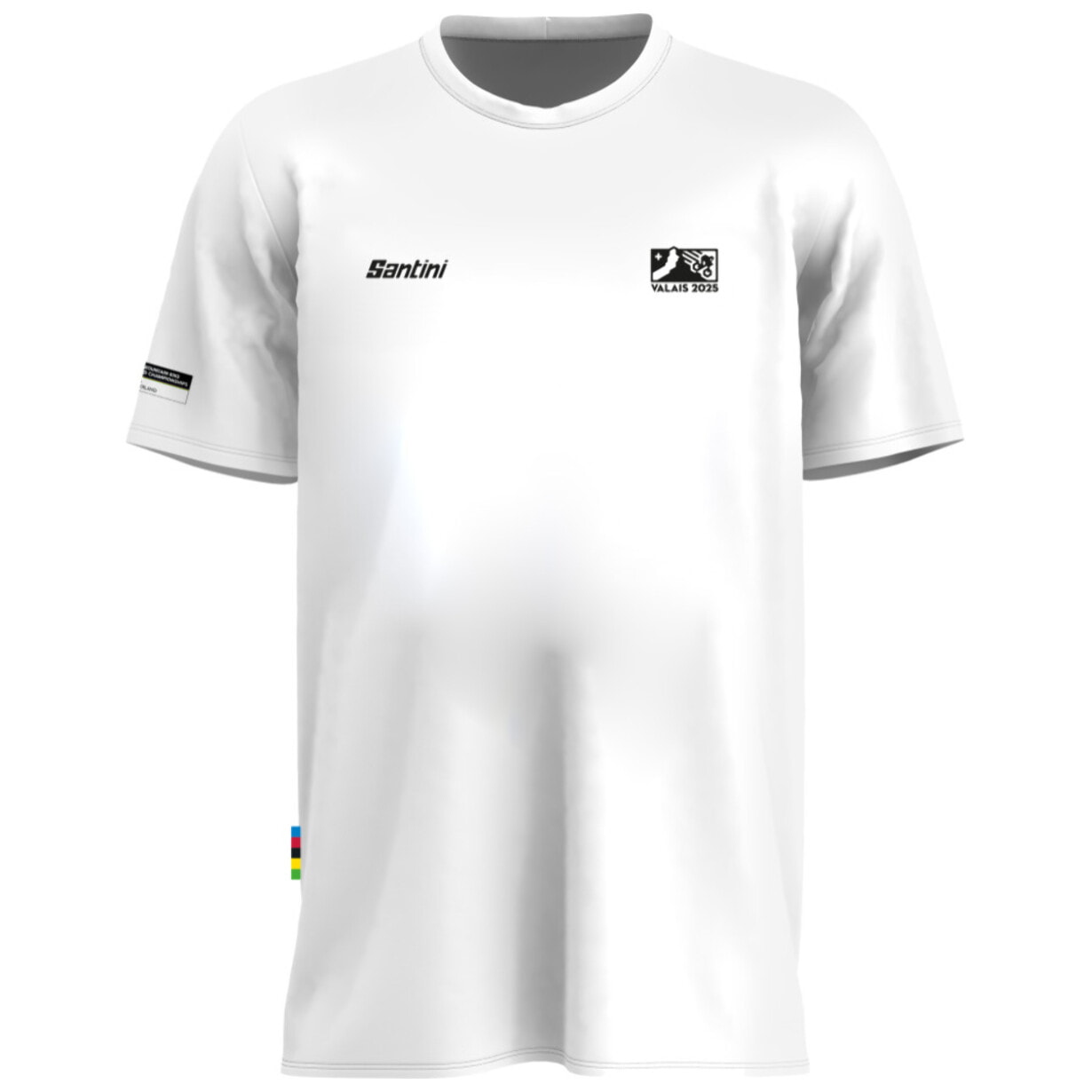 2025 Uci Mtb World Championships - T-Shirt - Bianco - Unisex