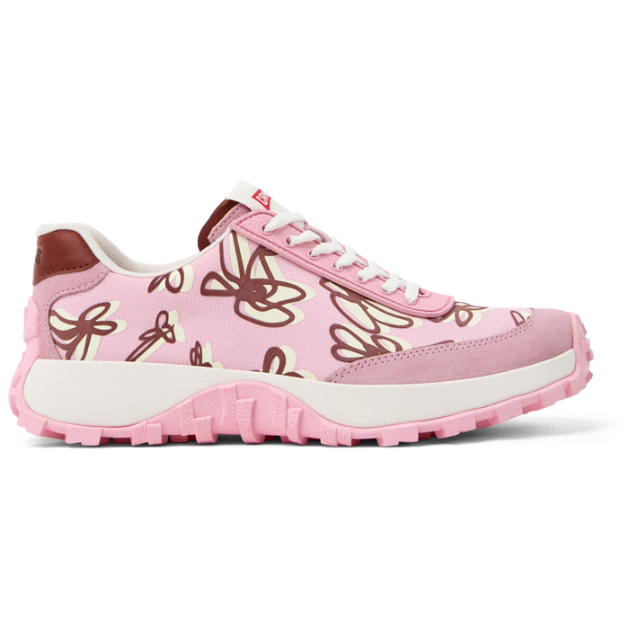 Zapatillas - CAMPER Drift Trail - Rosa - Textil técnico