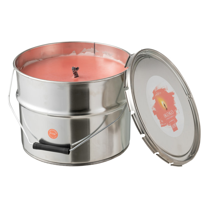 J-Line bougie extérieure Pot De Peinture - métal - blanc - large - 135H