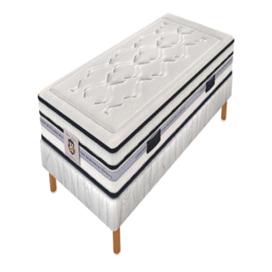 Ensemble Chambourcy - matelas 1 place + 1 sommier