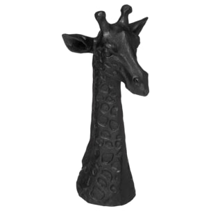 Statuette "Tête de girafe" - H32 cm