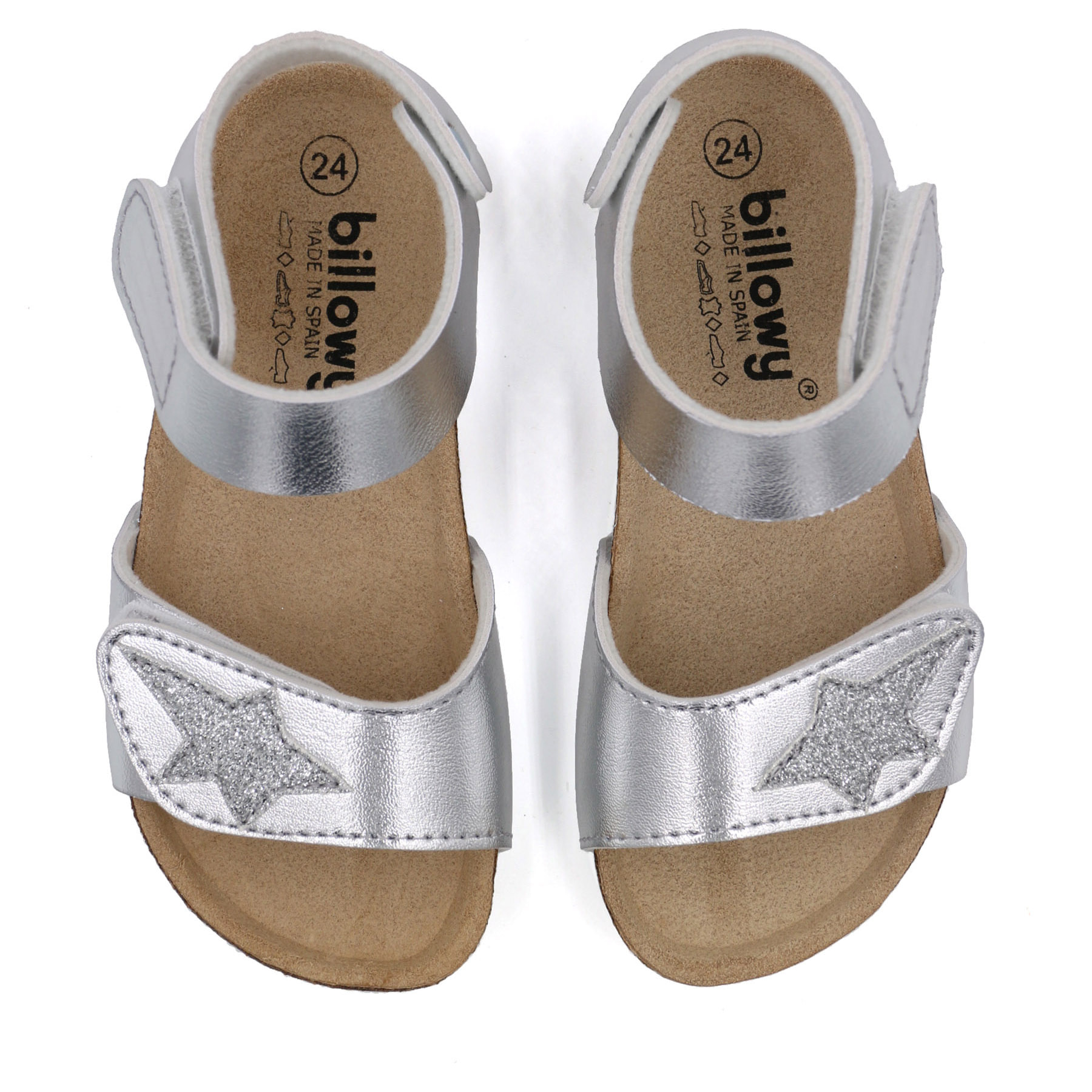 Sandalo BILLOWY ARGENTATO