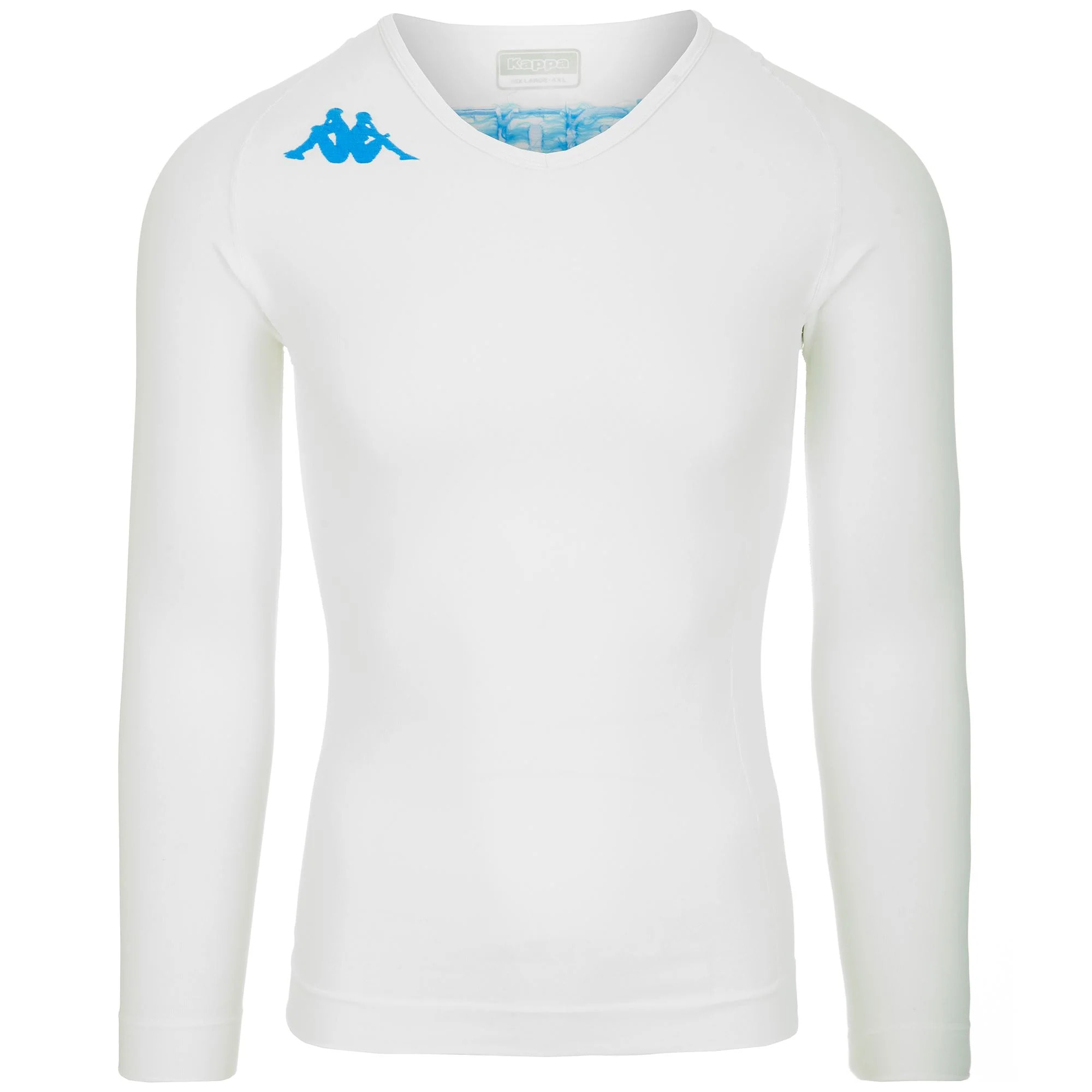 Kappa - Skin T-Shirts & Top Uomo Bianco - KAPPA4SKIN KOMBAT NANGV