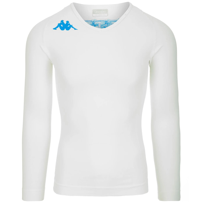 Kappa - Skin T-Shirts & Top Uomo Bianco - KAPPA4SKIN KOMBAT NANGV
