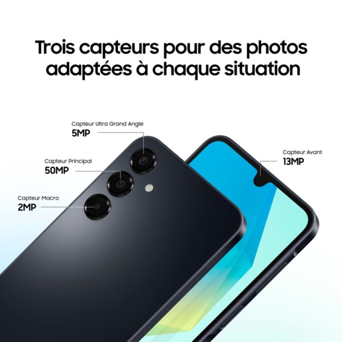 Smartphone SAMSUNG Galaxy A16 128Go Vert d'eau 4G